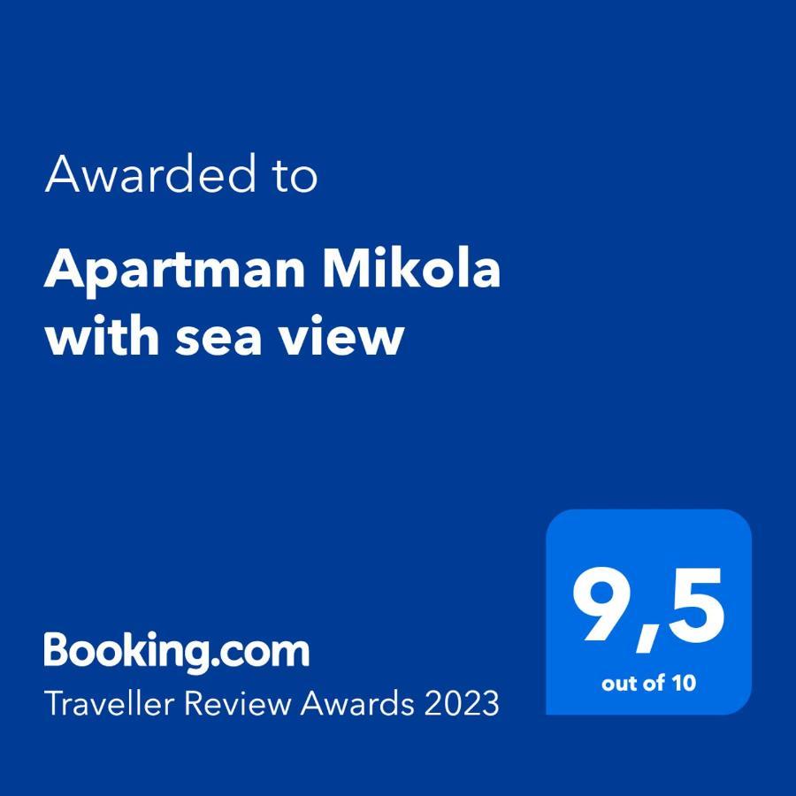 Apartman Mikola With Sea View Trogir Exteriör bild