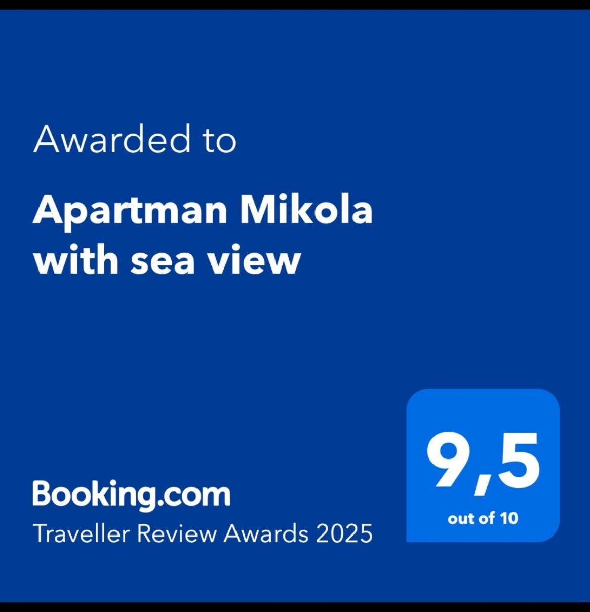 Apartman Mikola With Sea View Trogir Exteriör bild